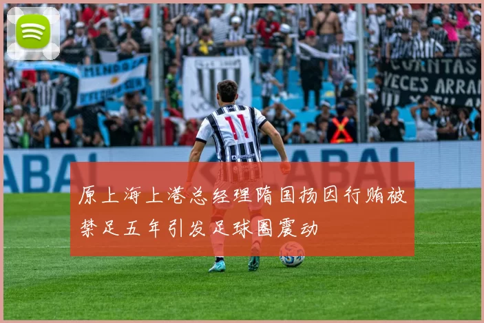原上海上港总经理隋国扬因行贿被禁足五年引发足球圈震动